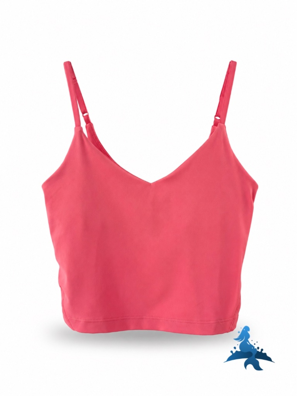 1310 lululemon Align Cropped Cami Tank Top - Size 6 - Glaze Pink